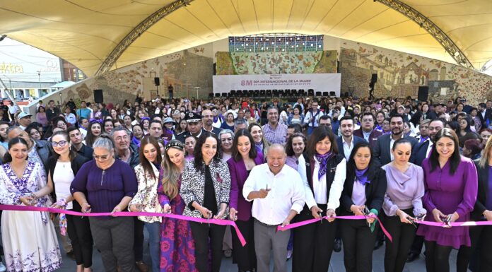 ENCABEZA RACIEL PÉREZ CRUZ CONMEMORACIÓN DEL 8M DÍA INTERNACIONAL DE LA MUJER