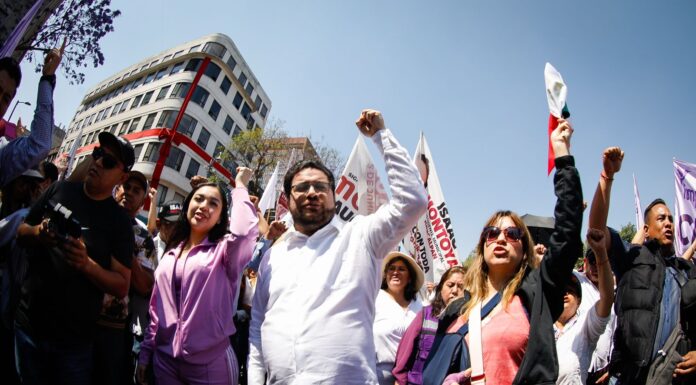 NAUCALPAN PRESENTE EN EL ZÓCALO DE LA CDMX EN RESPALDO A LA PRESIDENTA CLAUDIA SHEINBAUM