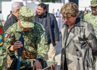 DESTRUYE GOBERNADORA DELFINA GÓMEZ ÁLVAREZ ARSENAL DECOMISADO EN OPERATIVOS DE SEGURIDAD CONTRA LA DELINCUENCIA EN EL EDOMÉX