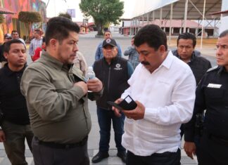 SUPERVISAN LA SEGURIDAD DE LAS INSTALACIONES DE LA FERIA INTERNACIONAL DEL CABALLO TEXCOCO 2025
