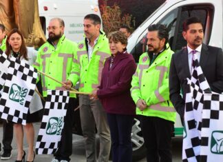 ENTREGAN 30 AMBULANCIAS PARA EL EDOMÉX; GOBERNADORA DELFINA GÓMEZ Y ZOÉ ROBLEDO FORTALECEN AL IMSS CON UNA INVERSIÓN DE 520 MILLONES DE PESOS