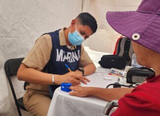 GOBIERNO DE ECATEPEC Y MARINA LLEVAN JORNADA DE SALUD A LA LAGUNA CHICONAUTLA
