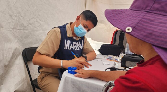 GOBIERNO DE ECATEPEC Y MARINA LLEVAN JORNADA DE SALUD A LA LAGUNA CHICONAUTLA