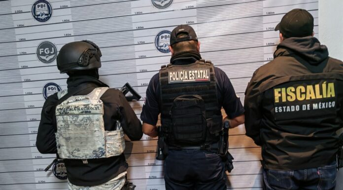 FISCALÍA EDOMÉX, GUARDIA NACIONAL Y SSEM ASEGURAN PRESUNTO INMUEBLE Y DOSIS DE NARCÓTICOS EN EL MUNICIPIO DE NAUCALPAN