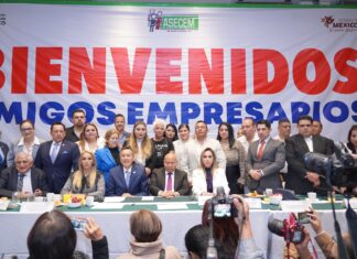 SOSTIENE RACIEL PÉREZ CRUZ ENCUENTRO CON EMPRESARIOS PARA OFRECER MEJORES CONDICIONES LABORALES