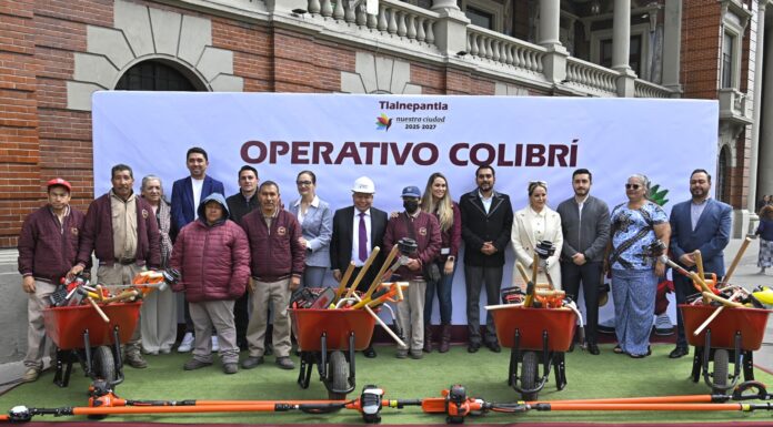 CON EL OPERATIVO “COLIBRÍ” SE RECUPERAN ESPACIOS PÚBLICOS Y ZONAS RECREATIVAS PARA PREVENIR DELITOS EN TLALNEPANTLA