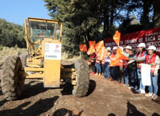 DIGNIFICAN CAMINOS RURALES EN CALIMAYA
