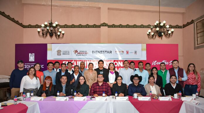 ALISTAN GOBIERNO DEL EDOMÉX Y MUNICIPIOS PLAN INTEGRAL PARA EL BIENESTAR DE LA JUVENTUD MEXIQUENSE