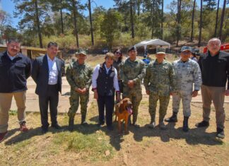 GOBERNADORA DELFINA GÓMEZ ÁLVAREZ ENCABEZA MESA DE SEGURIDAD EN CUARTEL DE LA MARINA; REFUERZA ESTRATEGIA CONJUNTA CONTRA DELITOS EN EL EDOMÉX