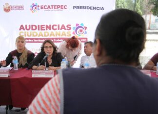 AZUCENA CISNEROS ESCUCHA Y BRINDA RESPUESTA A LAS Y LOS ECATEPENSES