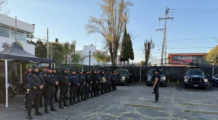 RESGUARDA TOLUCA LA SEGURIDAD EN ELECCIÓN DE AUTORIDADES AUXILIARES