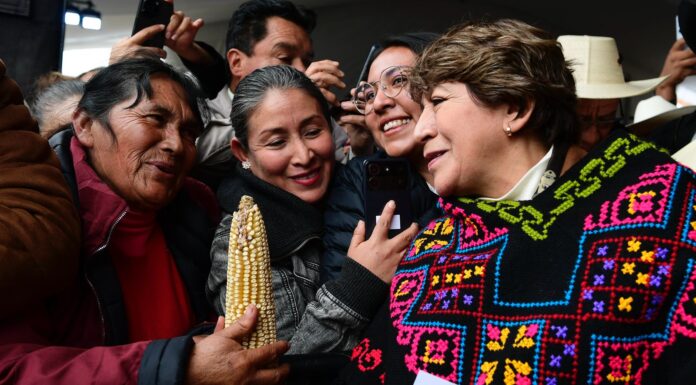 ENTREGA GOBERNADORA DELFINA GÓMEZ ÁLVAREZ SUBSIDIOS POR 4.3 MDP A PRODUCTORES DE MAÍZ BLANCO EN LA ZONA NORTE DEL ESTADO DE MÉXICO