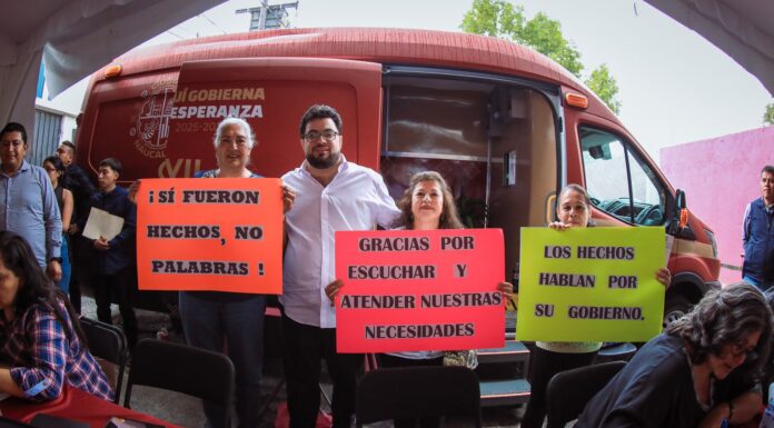 GOBIERNO MUNICIPAL TRABAJA TODOS LOS DÍAS PARA MEJORAR LAS CONDICIONES DE VIDA DE LAS Y LOS NAUCALPENSES