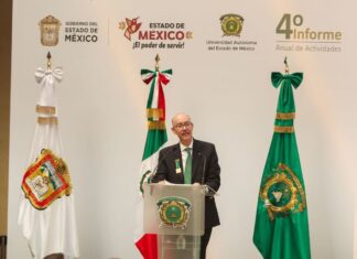 UAEMéx, referente de excelencia a nivel nacional e internacional: Delfina Gómez Álvarez