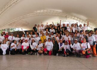 Participan decenas de toluqueñas en la jornada de activación física y bienestar Fortaleza Femenina