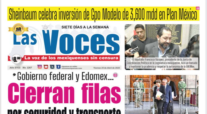 Sheinbaum celebra inversión de Goo Modelo de 3,600 mdd en Plan México”