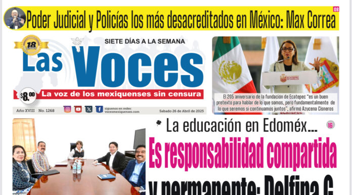 La educación en Edoméx…. ES responsabilad compartia y permanente: