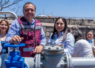 Más agua para las y los toluqueños, entrega Ricardo Moreno nuevo pozo en delegación Morelos