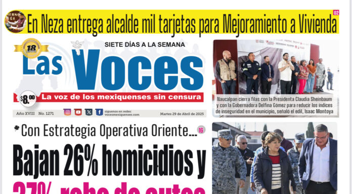 En Neza entrega alcalde mil tarietas para Mejoramiento a vienda.