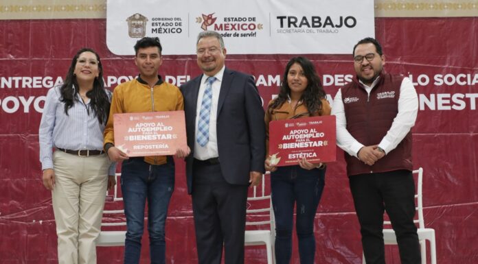 ENTREGA GOBIERNO DEL EDOMÉX 1,600 APOYOS DEL PROGRAMA “APOYO AL AUTOEMPLEO PARA EL BIENESTAR”