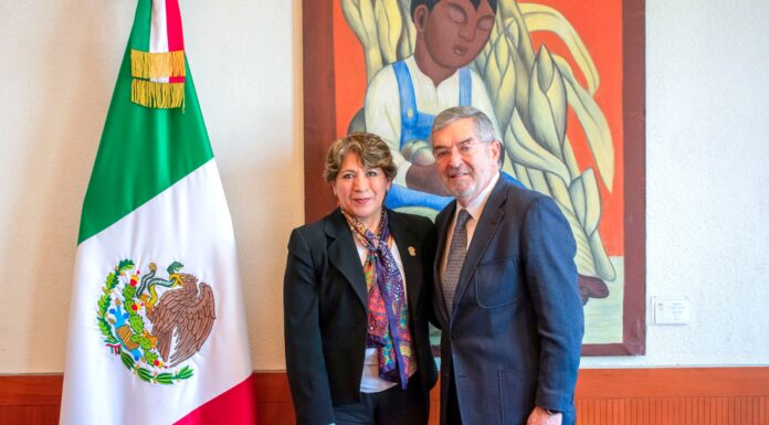 FIRMA GOBERNADORA DELFINA GÓMEZ ÁLVAREZ HERMANAMIENTO CON EL ESTADO DE ILLINOIS; AMBAS ENTIDADES FORTALECEN EL COMERCIO, LA EDUCACIÓN, LA AGRICULTURA Y EL MEDIO AMBIENTE