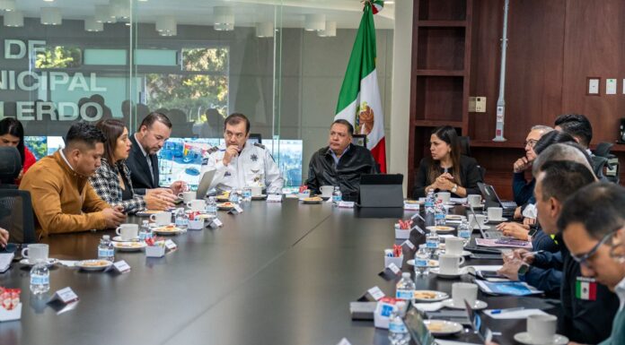 REDUCCIÓN DEL ÍNDICE DELICTIVO EN EL PRIMER TRIMESTRE DE 2025, TRABAJO CONJUNTO: RICARDO MORENO BASTIDA