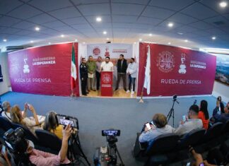 EN SEGURIDAD Y AGUA SE SIGUE AVANZANDO, CON RESULTADOS: ISAAC MONTOYA