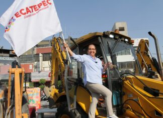 ANUNCIA AZUCENA CISNEROS PLAN PARA ATENDER SOCAVONES Y EVITAR INUNDACIONES