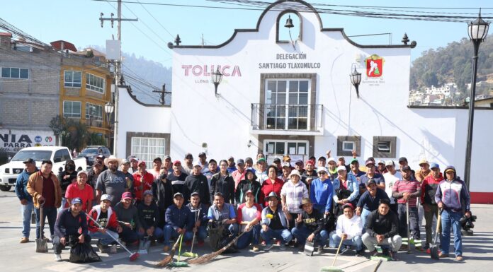 SE TRANSFORMAN LOS ESPACIOS PÚBLICOS CON EL PROGRAMA YO PONGO GUAPA A TOLUCA
