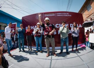 GOBIERNO DE ISAAC MONTOYA, ARRANCA SEGUNDA FASE DE LA REHABILITACIÓN DE LA AV. MINAS PALACIO