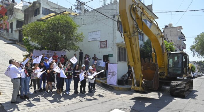 INICIAN OBRAS DE ALTO IMPACTO PARA BENEFICIAR A HABITANTES DE TLALNEPANTLA ORIENTE
