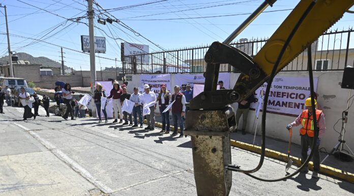 INVIERTE TLALNEPANTLA CERCA DE 23 MILLONES DE PESOS EN PAVIMENTACIÓN DE VIALIDADES EN LA COLONIA LA PROVIDENCIA