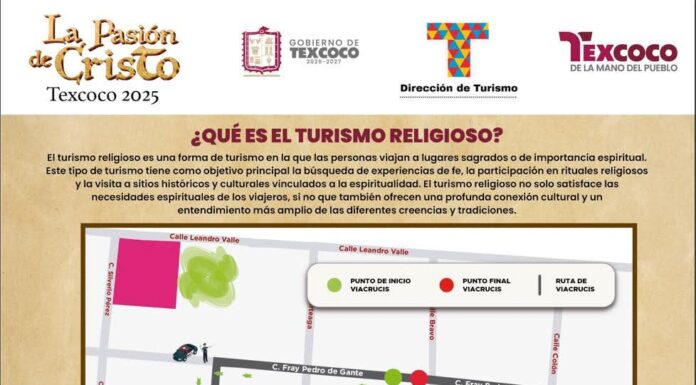 SE ACTIVÓ PROTOCOLO DE SEGURIDAD PARA LA REPRESENTACIÓN ESCÉNICA DE LA PASIÓN DE CRISTO EN TEXCOCO