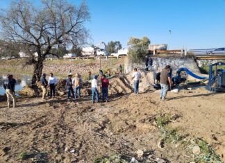 SE SUMA LA CAEM A LOS TRABAJOS QUE REALIZAN OAPAS Y OCAVM PARA ACELERAR DESFOGUE DE LA PRESA LOS CUARTOS
