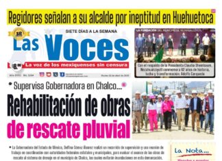 Delfina Gómez supervisa rehabilitación de infraestructura hidráulica en Chalco.