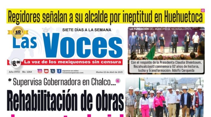 Delfina Gómez supervisa rehabilitación de infraestructura hidráulica en Chalco.