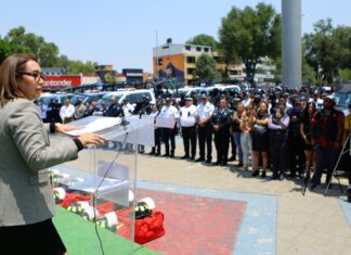 Azucena Cisneros inicia transformación histórica de la policía en Ecatepec: entrega 80 patrullas y lanza modelo de seguridad con rostro humano