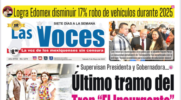 🔴 #EnPortada: Logra Edomex disminuir 17% robo de vehículos durante 2025
