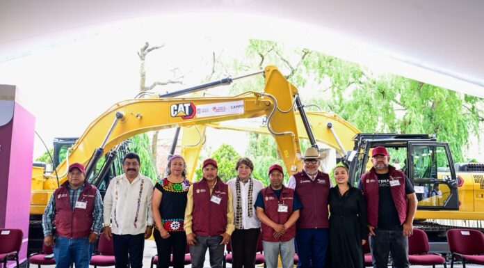 Impulsa Delfina Gómez el campo mexiquense con inversión de más de 52 mdp en maquinaria agrícola