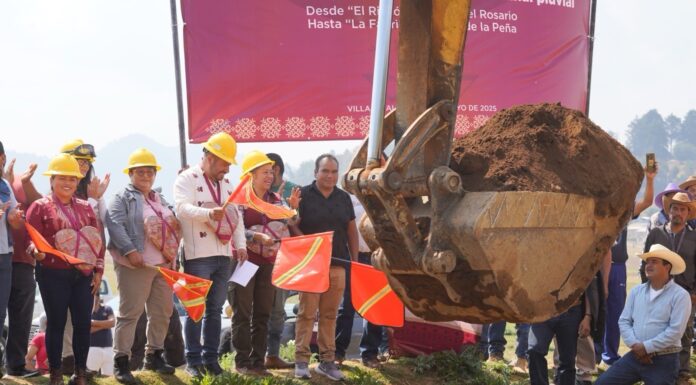 Secretaría del Campo realiza desazolve de canales pluviales en Villa de Allende para prevenir inundaciones