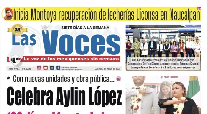 Inicia Montoya recuperación de lecherías Liconsa en Naucalpan.