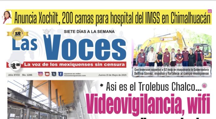 Anuncia Xóchitl Flores, 200 camas a hospital del IMSS en Chimalhuacán.