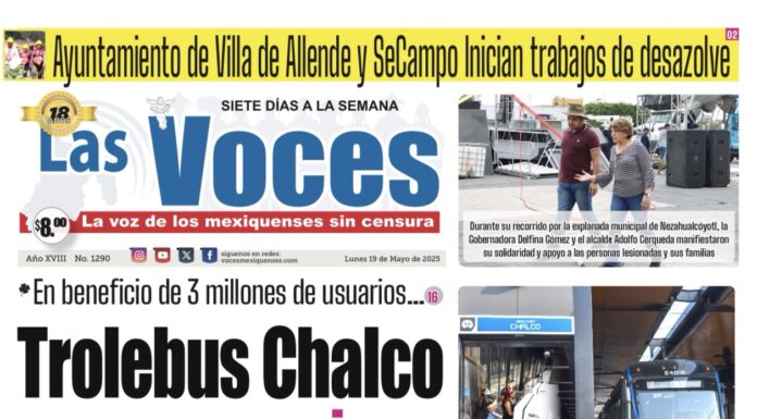 Ayuntamiento de Villa de Allende y SeCampo Inician trabajos de desazolve.