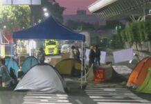 Madres buscadoras bloquean Calzada de Tlalpan por segundo día; exigen ser escuchadas por autoridades