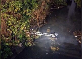 Cinco personas mueren tras caer automóvil al canal Emisor Poniente en Cuautitlán Izcalli