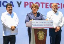 Refuerza Gobernadora Delfina Gómez la seguridad en Texcoco con entrega de 40 patrullas