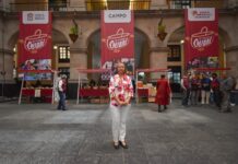 “Mi Tianguis Colibrí” llena de sabor el Palacio de Gobierno