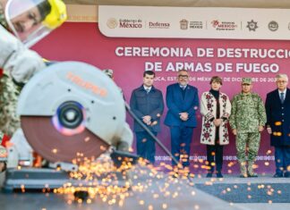 Lidera Edoméx a nivel nacional en desarme voluntario con exitoso programa de Canje de Armas y Explosivos