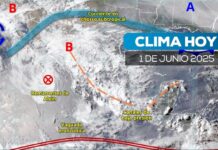 Inicia junio con lluvias y descenso de temperatura en el Estado de México y gran parte del país