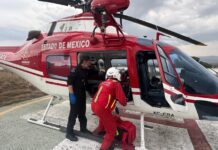 Grupo Relámpagos salva vidas con traslados aéreos urgentes en el Estado de México
